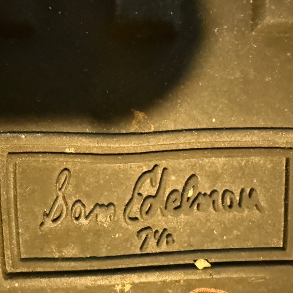 Sam Edelman Reve Tori Shoes Women's 7.5 Leather Lace Up Athletic Sneakers - Picture 6 of 6